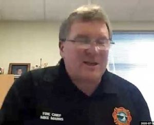 Fire Chief Mike Marrs