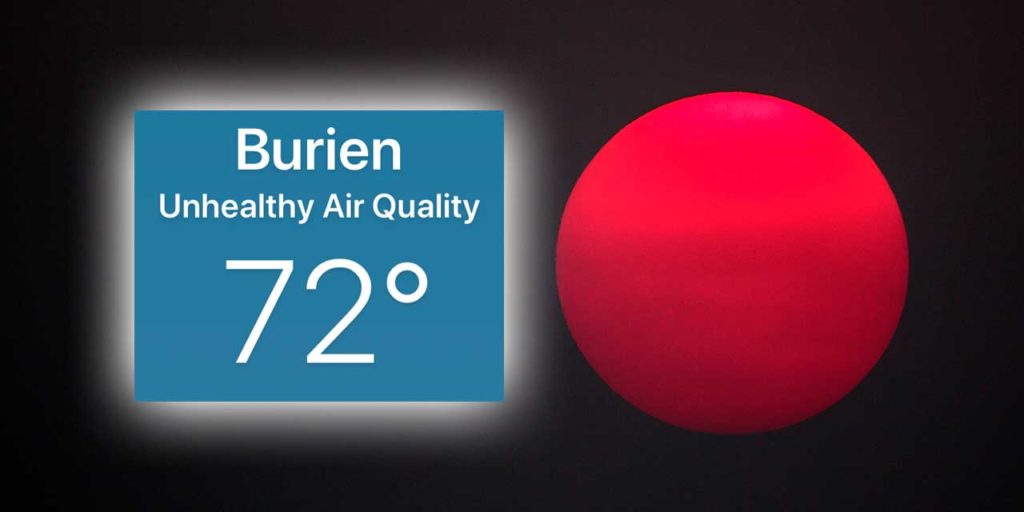 Wildfire Smoke Alert issued Tuesday; air quality considered 'unhealthy ...