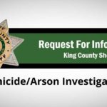 $10,000 reward offered from King County Sheriff's Office for help with homicide/arson investigation