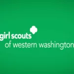 Girl Scout Troop #40103 – based out of Mary's Place – selling Girl Scout cookies
