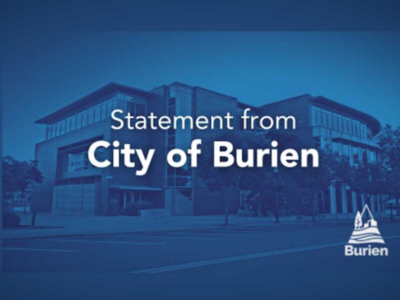 City of Burien responds to King County’s letter refusing to provide Sheriff’s police services for encampment removal 