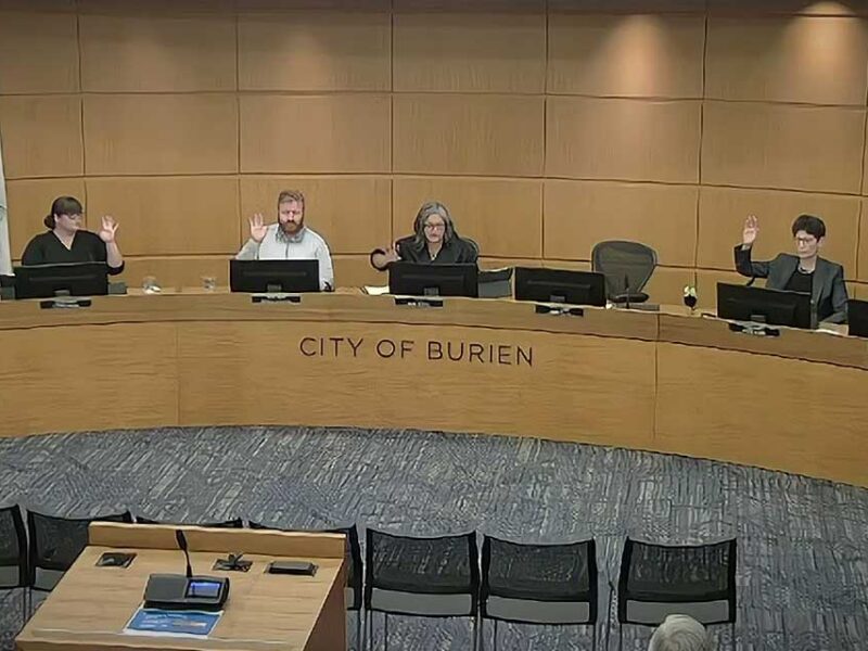 Crime rate update, tax increase, homeless issues, but no camping ban decided at Monday night’s Burien City Council meeting