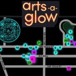 Got your twinkle lights ready? Map for Saturday night's awesome Arts-A-Glow released