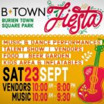 REMINDER: B-Town Fiesta is this Saturday, Sept. 23 and here's the lineup