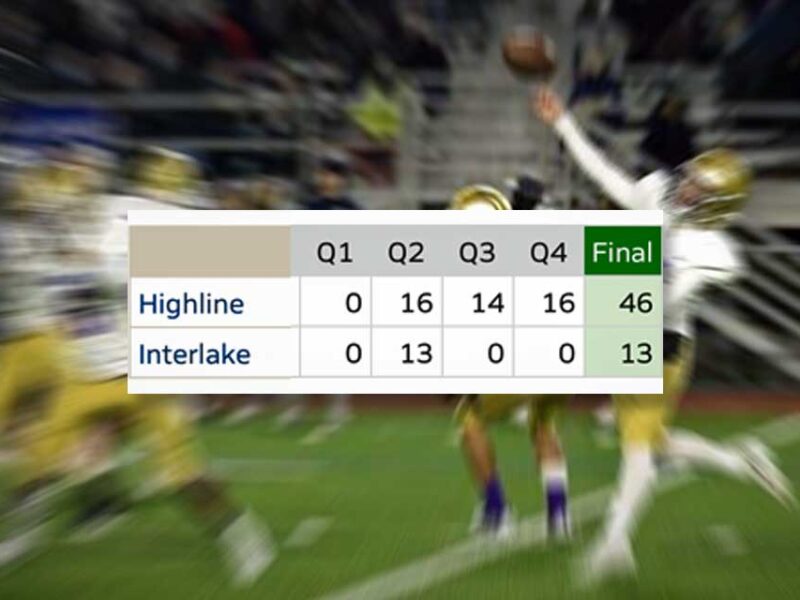Highline Pirates sail to football victory over Interlake Saints, 46-13