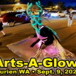 Art Corner: Dancing with Dragons at Burien's Arts-A-Glow 2023