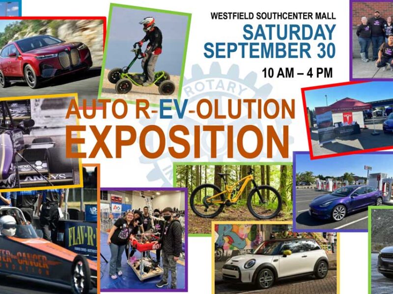SeaTac/Tukwila Rotary’s ‘Auto R-EV-olution Exposition’ fundraiser will be Saturday, Sept. 30