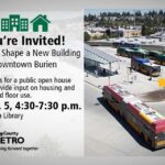 King County Metro holding Open House Thursday, Oct. 5 regarding proposed housing development next to Burien Transit Center