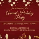 Discover Burien's annual Holiday Party will be Wednesday, Dec. 13