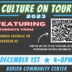 'Culture on Tour' featuring students from Kennedy & Evergreen High Schools will be Friday, Dec. 1