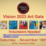 Volunteers needed to help at 'Vision 2023' Gala on Saturday, Nov. 18