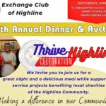 Exchange Club of Highline's fundraiser dinner will be Saturday, Mar. 9