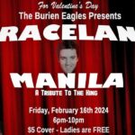 Enjoy a tribute to the King with 'Graceland Manila' at Burien Eagles on Friday night, Feb. 16 (oh yes, it's Ladies Night)