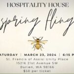 SAVE THE DATE: Help Burien's Hospitality House support women experiencing homelessness at their 'Spring Fling' on Saturday, Mar. 23