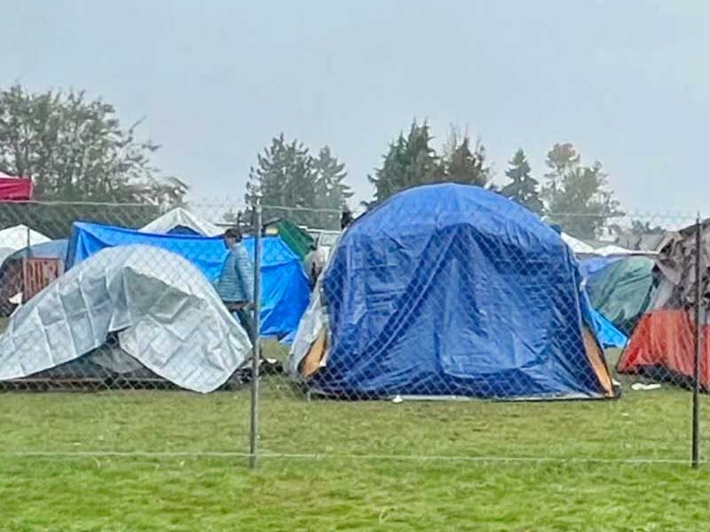City of Tukwila to fund temporary large tent at Riverton Park encampment