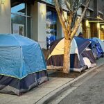 Unhoused camper dies in encampment at Burien Town Square Thursday morning