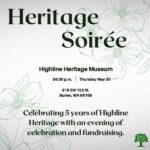 SAVE THE DATE: Highline Heritage Museum's 5th Anniversary Soirée will be Thursday night, May 30