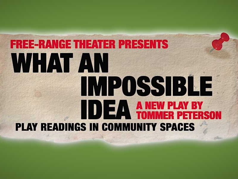 ‘What An Impossible Idea’ will be performed live at Burien’s Serenza Salon & Spa on Friday night, April 26