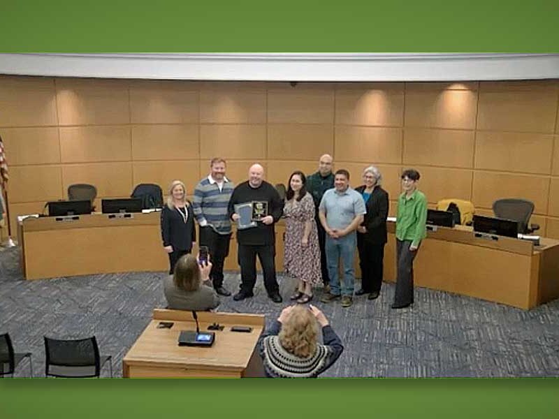 Matthew Brandis receives ‘Citizen of Year’ award, work plan updated & more discussed at Monday night’s Burien City Council