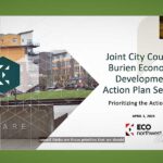 Burien City Council & BEDP discuss city's Economic Development Plan at joint meeting