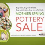 REMINDER: Shop local, shop handmade (and for Mother’s Day) at Moshier Spring Pottery Sale this Saturday, May 4