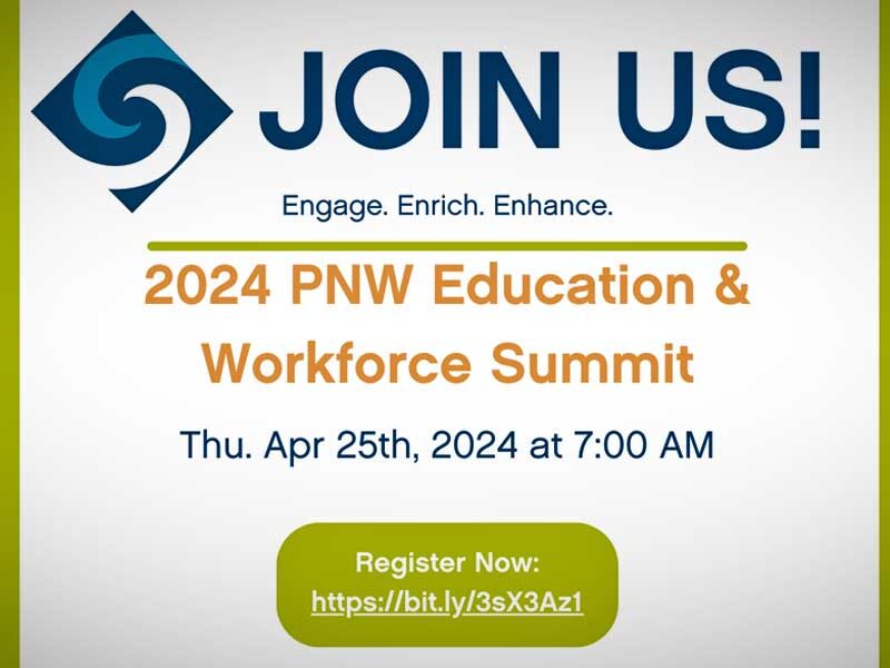 REMINDER: Seattle Southside Chamber’s PNW Education & Workforce Summit is this Thursday morning, April 25