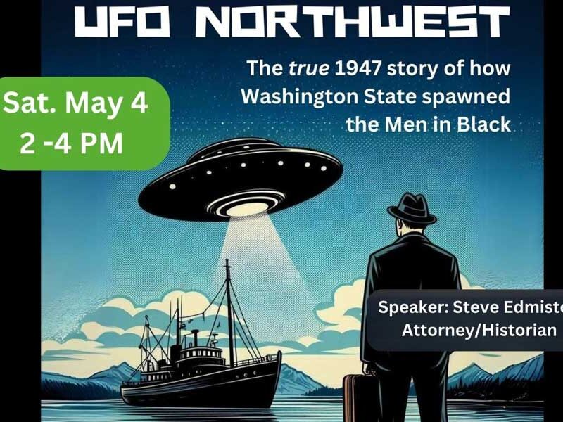 Learn how Washington State spawned the ‘Men in Black’ legend at two upcoming events, including this Saturday, May 4