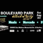 REMINDER: Boulevard Park Block Party returns this Saturday, Aug. 23 with music, cars, art & community spirit