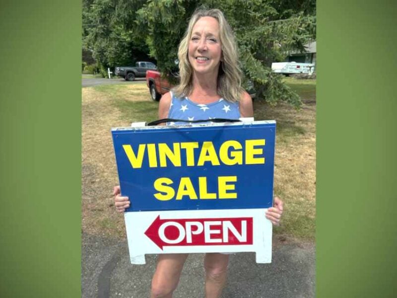 Vintage treasures and more featured at Normandy Park sale through Saturday, Aug. 23