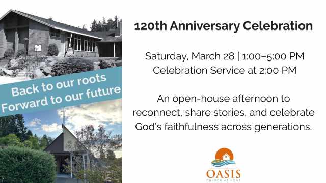 Join Us for Our 120th Anniversary 1 640