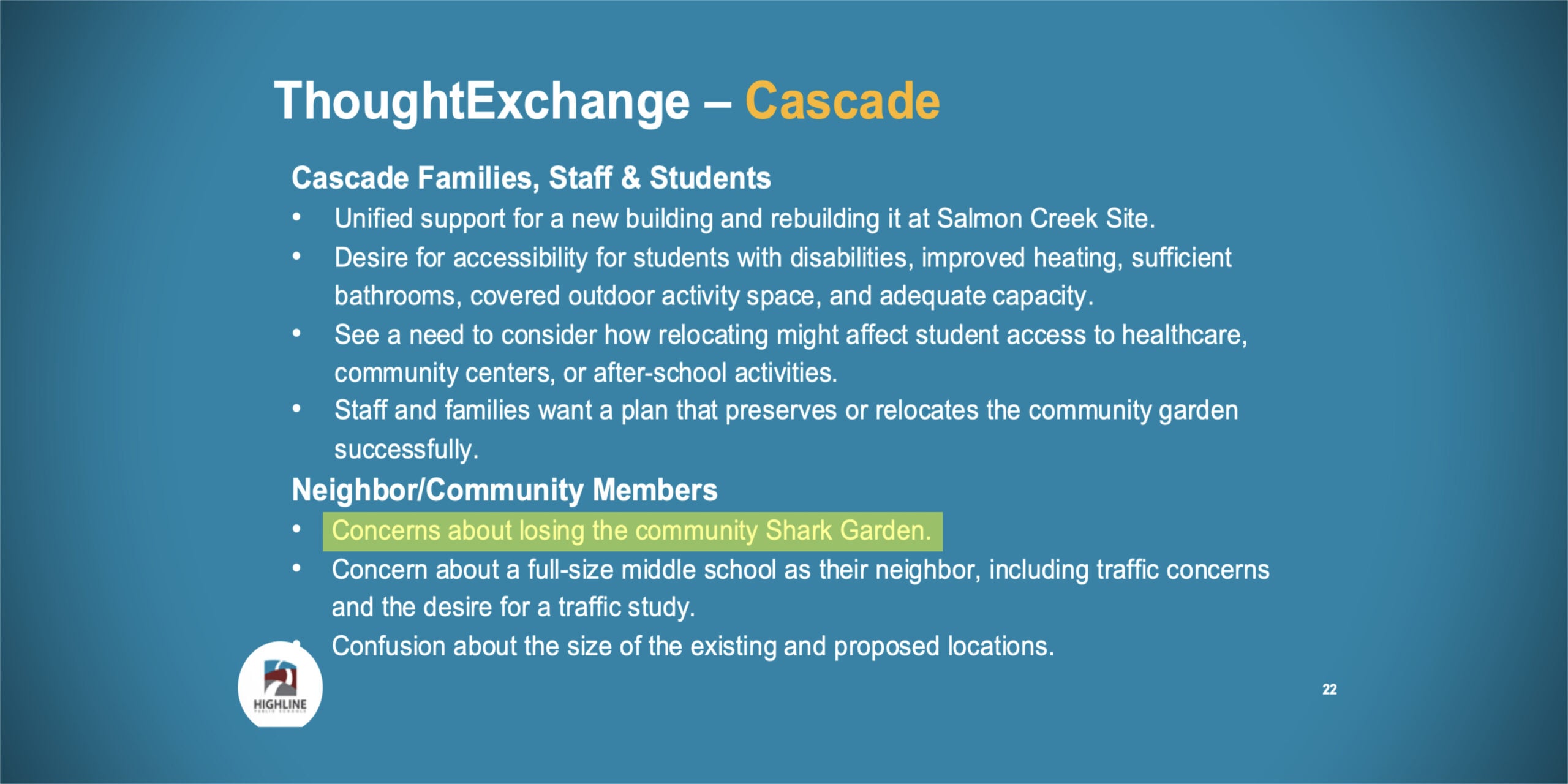 SKM CFACSharkGardenConcerns