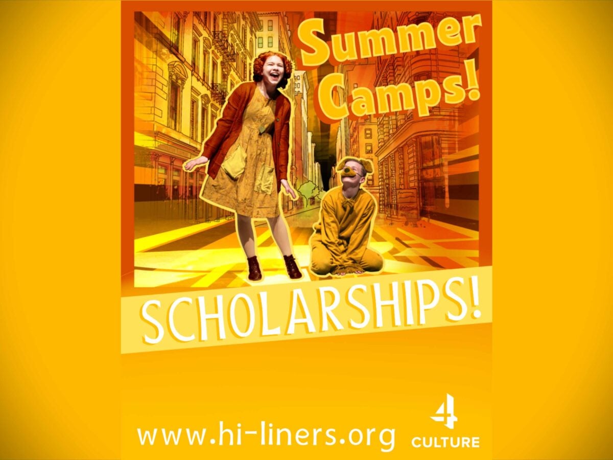 Hi-Liners Musical Theatre will award 100 theatre summer camp scholarships to King County students, and here’s how to enter