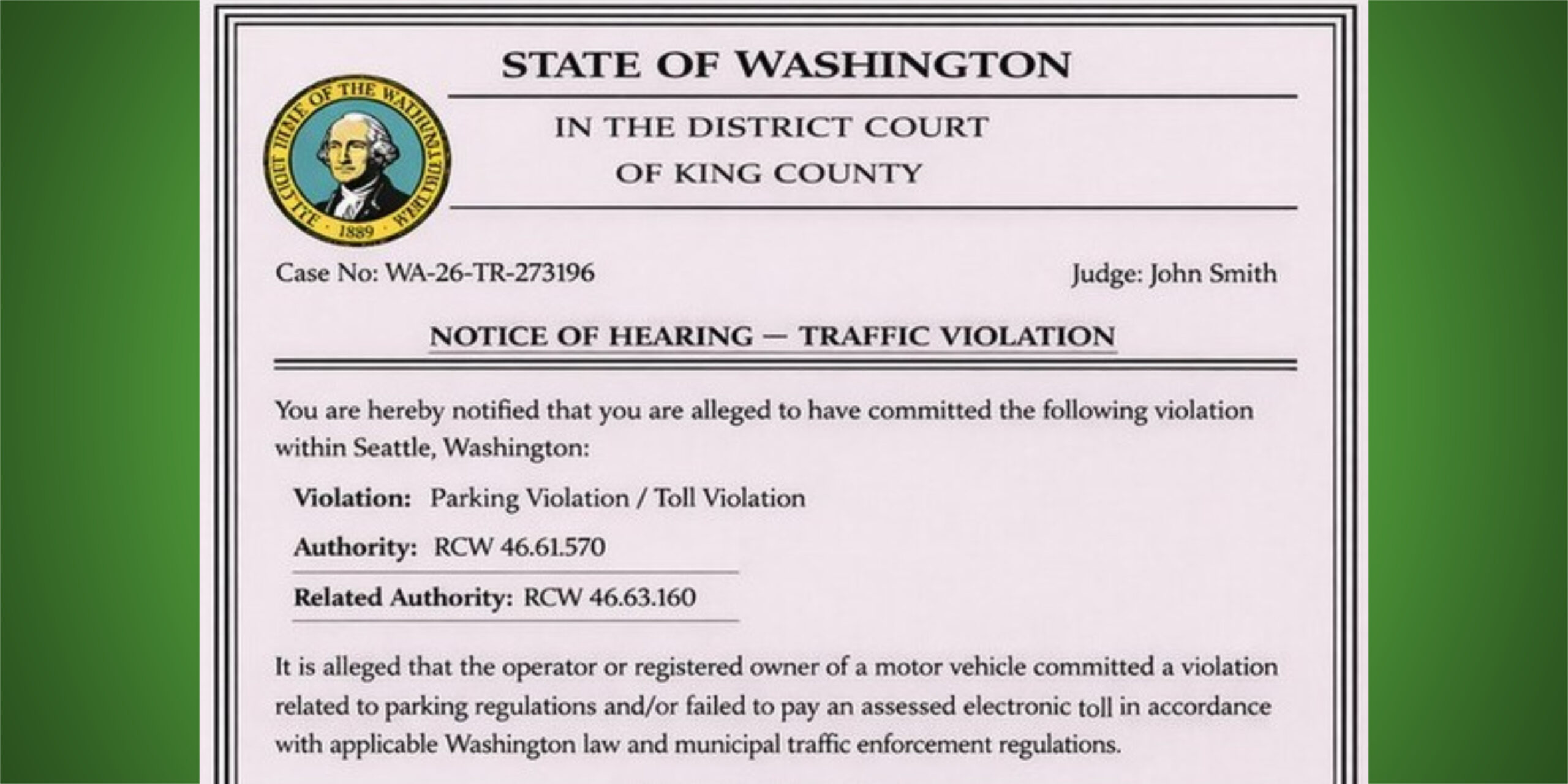 SCAM ALERT: King County warns of fraudulent court hearing notices sent ...