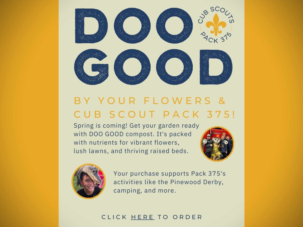 ‘Doo Good’ for your garden while supporting local Cub Scout Pack #375
