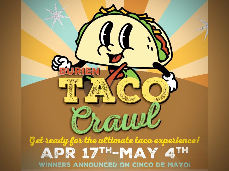Eat your way across B-Town with Discover Burien’s second annual Taco Crawl