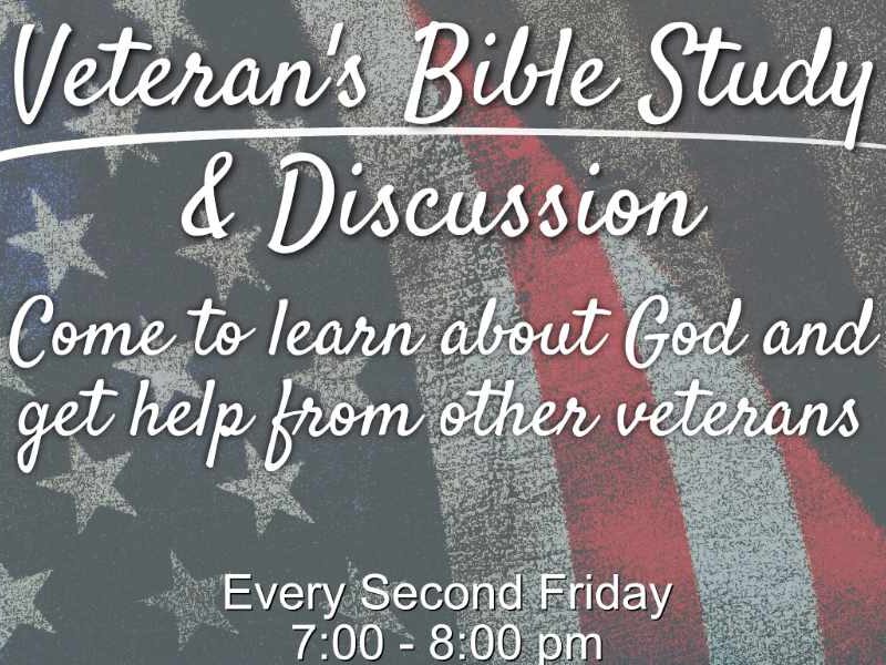Glen Acres Church to host monthly Veterans Bible Study starting Friday, May 8