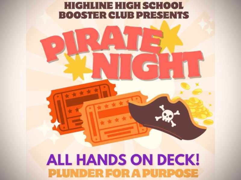 REMINDER: ‘Plunder for a purpose’ at Highline High Booster Club fundraiser this Saturday night at Burien Elks