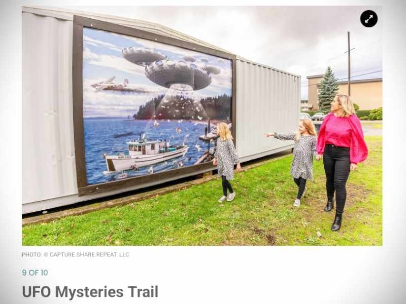 Local history featured in Fodor’s Travel as stop on Washington ‘UFO Mysteries Trail’