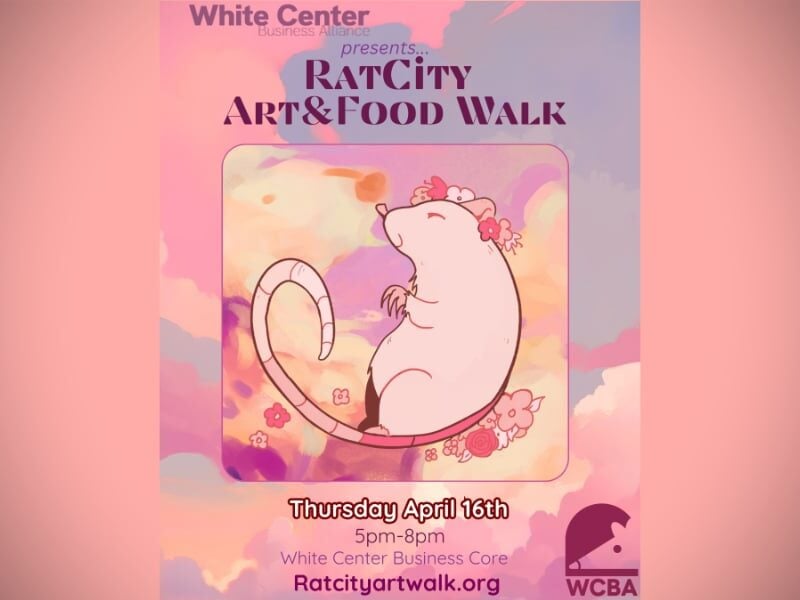 Rat City Art Walk returns to White Center Thursday night, April 16