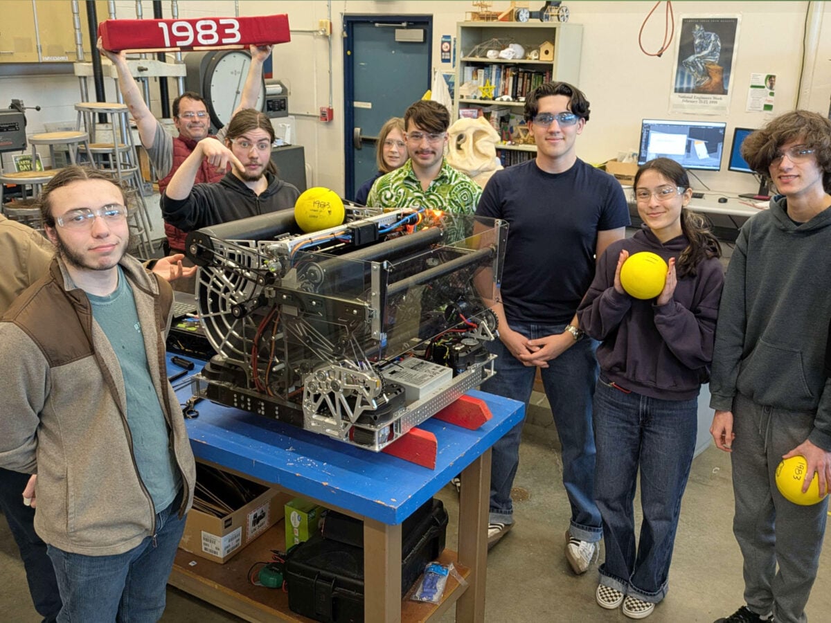 Local Skunk Works Robotics 1983 team to compete at regional championship in Cheney this week