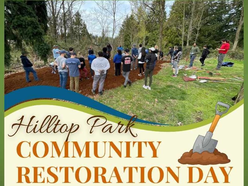 Volunteers sought for Hilltop Park restoration effort in Burien this Saturday, May 16