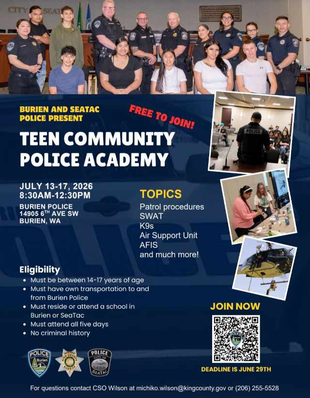 BurienPDTeenAcademyPoster 640