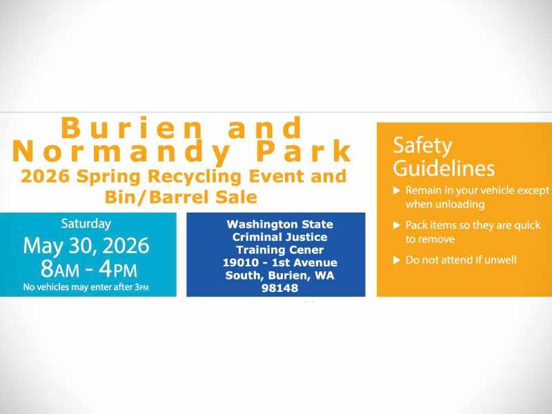 Spring recycling event and rain barrel sale will be Saturday, May 30