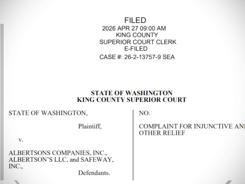 WA Attorney General sues Albertsons over BOGO pricing practices