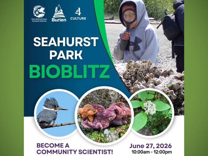 REMINDER: Become a Community Scientist at Environmental Science Center’s annual BioBlitz this Saturday, June 27