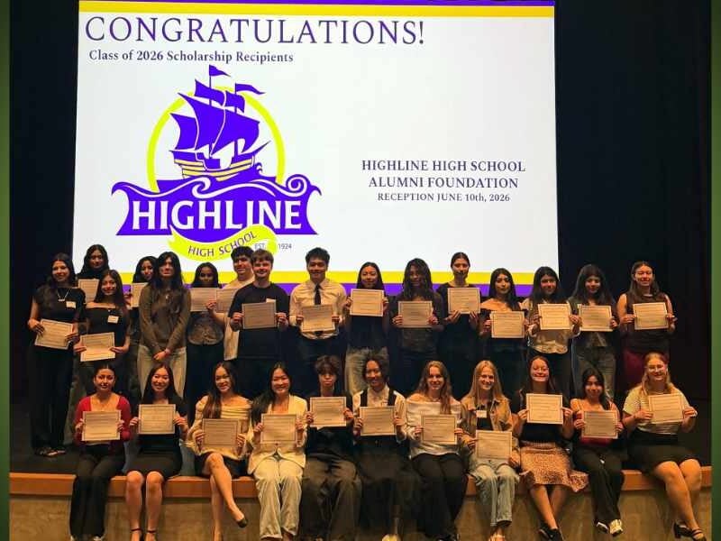 Highline High School Alumni Foundation awards record $117,000 in scholarships to Class of 2026