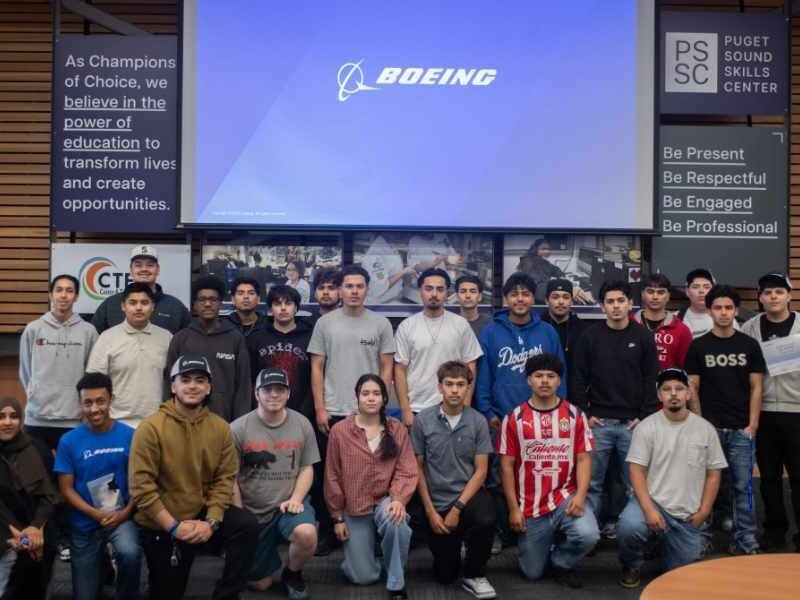 More than 50 Puget Sound Skills Center seniors graduate with job offers from Boeing