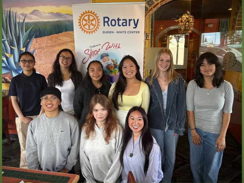 Rotary Club of Burien & White Center honors local students with scholarships and service awards