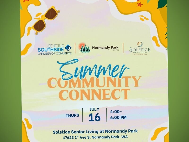 Connect with Normandy Park city leaders at July 16 Summer Community Connect event