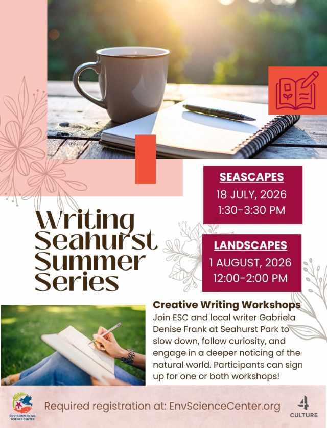 ESC 2026 Creative Writing Series Flyer 640